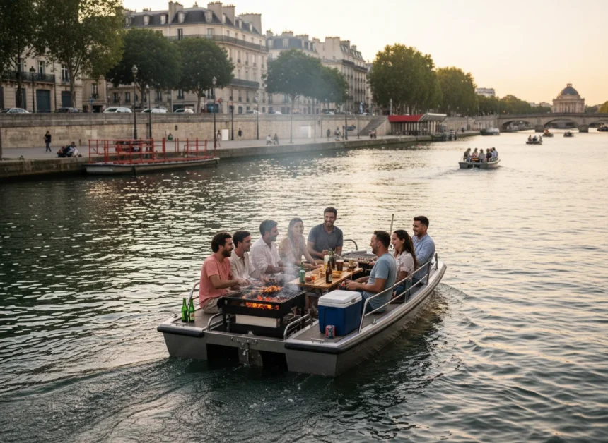 BBQ Boat Paris : Location, tarifs et fonctionnement du barbecue flottant - Image 1