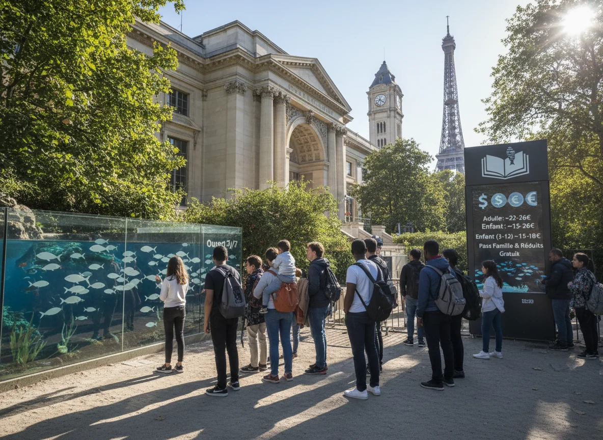 L'Aquarium de Paris est-il gratuit ? Tarifs et bons plans - Image 1